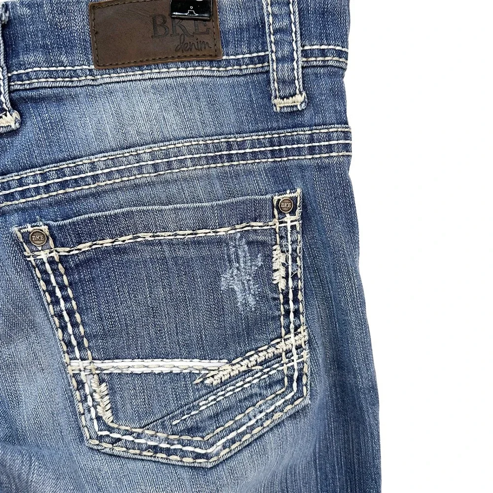 BKE DENIM Women's Payton Mid-rise Boot Cut Jeans • 30‎ • blue